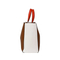 Stylish Chic Brown and Beige Tote Bag for Fashion-Forward Women