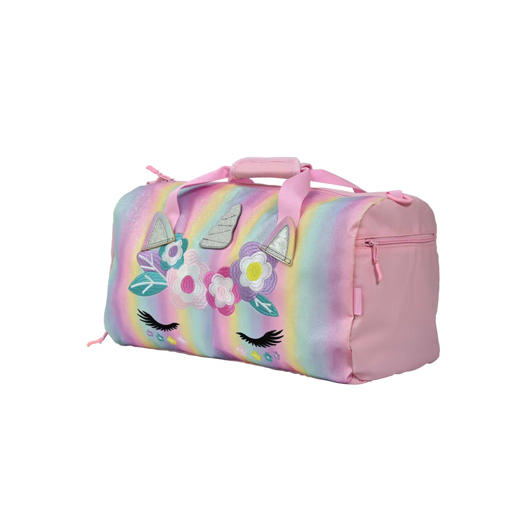 Stylish Pink Ladies&prime; Travel Bag and Handbag with Chic Design