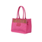 Trendy Magenta Tote Bag with Elegant Tassels for Women