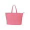 Chic Eco-Friendly Pink Handbag with Matching Travel Bag Set