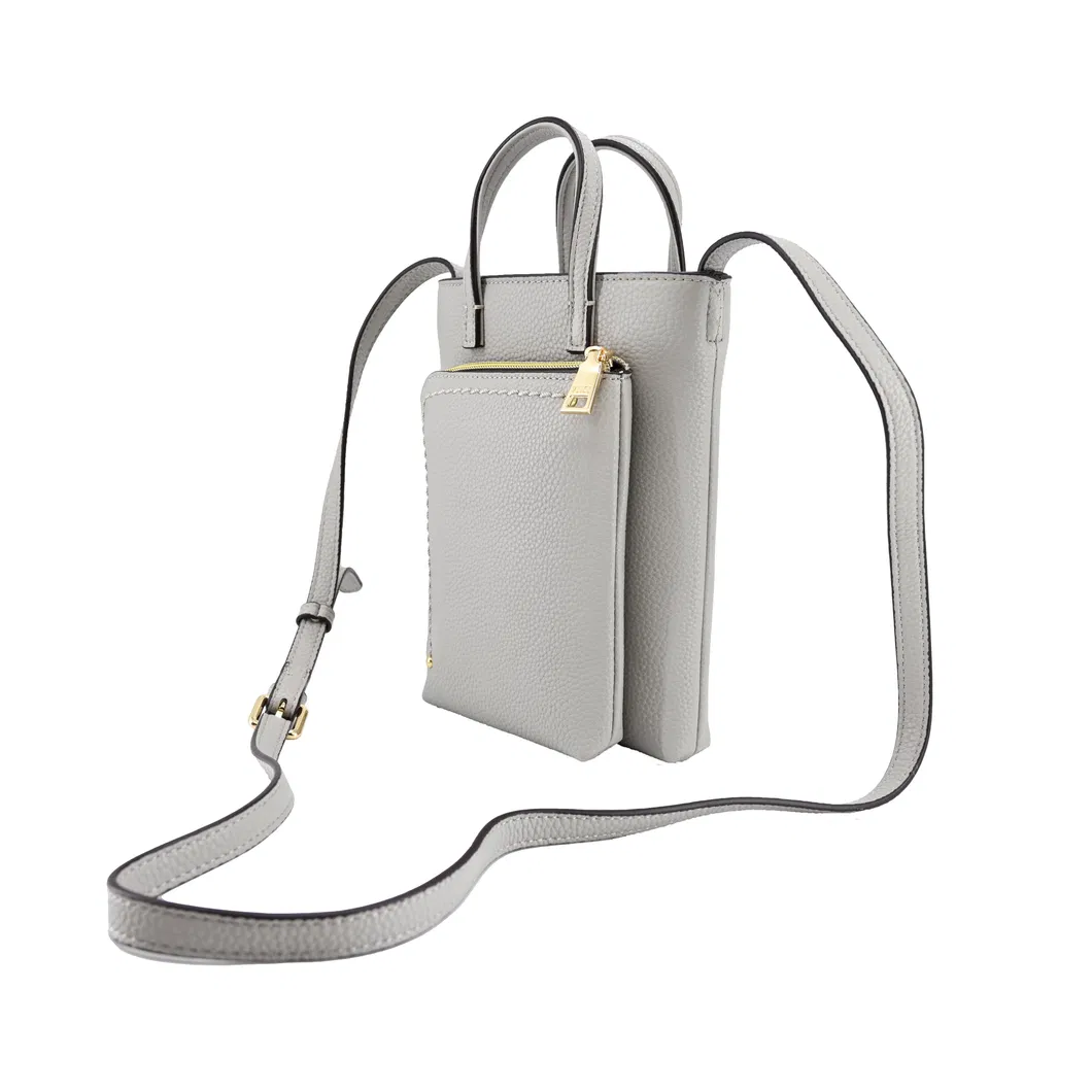 Stylish Premium PU Women&prime;s Shoulder Bag with Cosmetic Storage