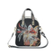 Chic Black PU Handbags Shoulder Bag Featuring Whimsical Fox Details
