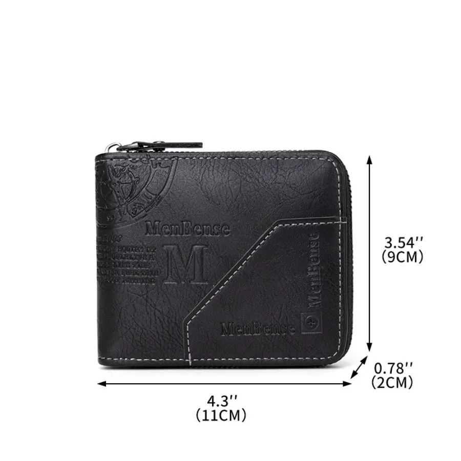 Modern Business Luxury with Minimalist Men&prime;s Wallets and Card Holders