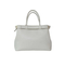 Elegant White PU Tote Bag with Timeless Style for Modern Women