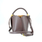 Timeless Chic Brown Bucket Bag for The Modern, Trendy Woman