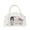 Sophisticated White Handbag with Exquisite Japanese Design for Modern Elegance