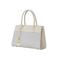 Sophisticated off-White Spliced Handbag with Style Meets Functionality