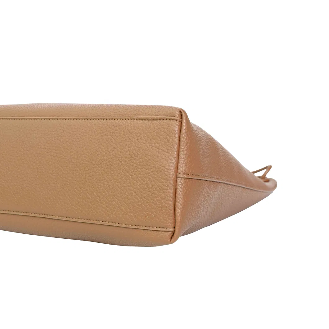 Stylish Large Capacity Leather Underarm Handbag for Everyday Use