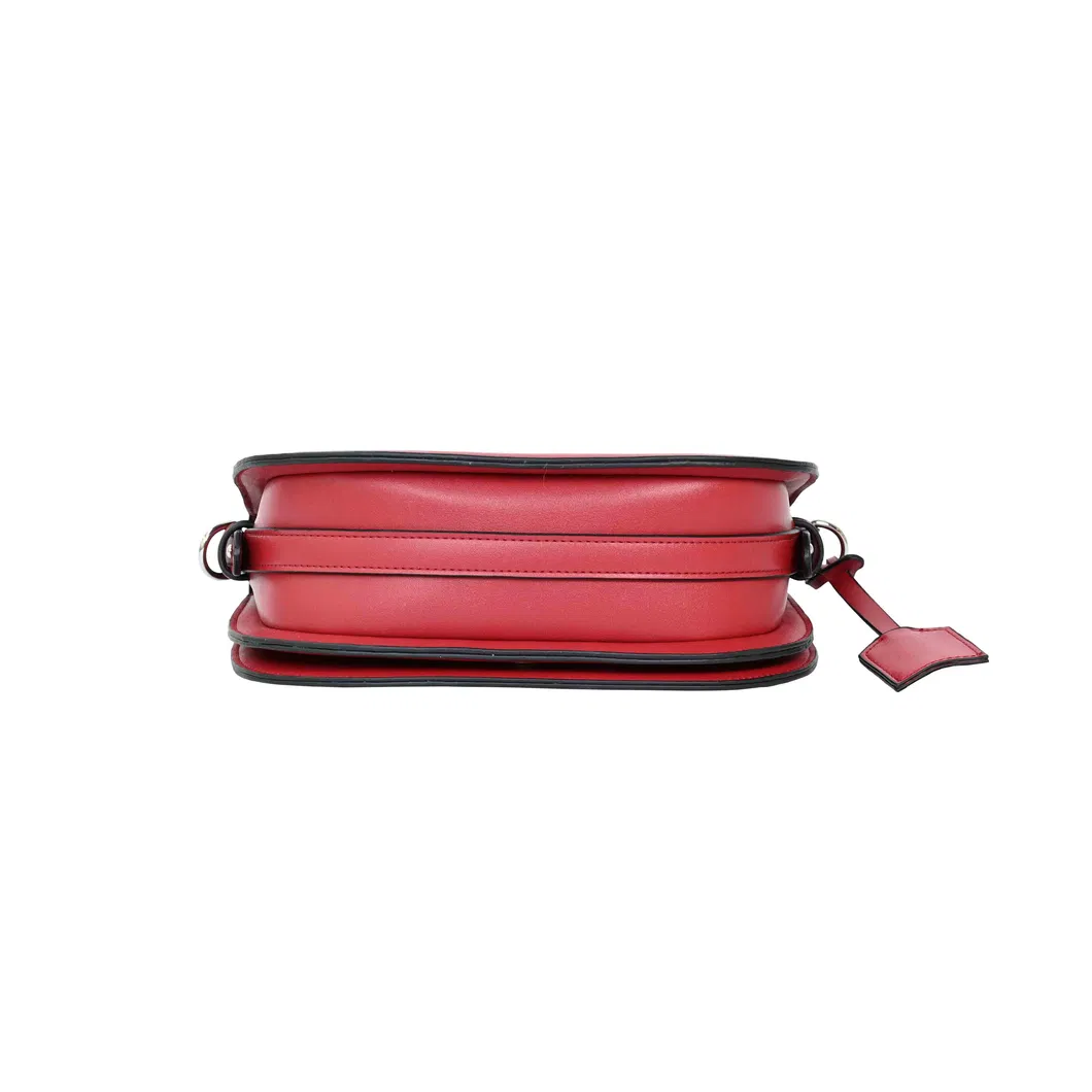 Chic Red PU Leather Handbag for Stylish Minimalists