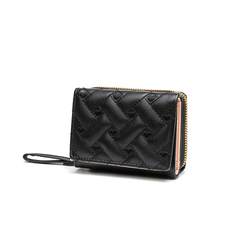 Elegant and Stylish Irregular Heart Design Women&prime;s Coin Purse and Wallet