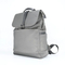 Stylish Gray Laptop Backpack: Sleek Design for Organized, on-The-Go Living