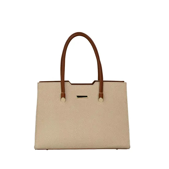 Cocoa Elegance: Timeless Brown Leather Handbag for The Modern Woman