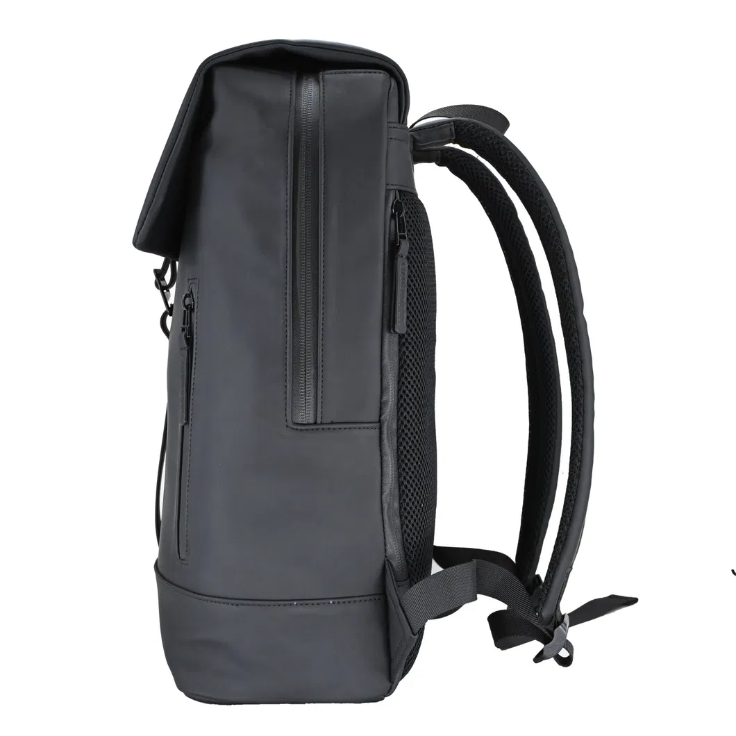 Sleek Black Backpack for Your Essential Laptop Companion for Work &amp; Study