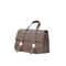 Elegant Brown Leather Tote Bag for Minimalist Style