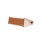 Elegant Brown Handbag for Women with Bold Gold Buckle Detail