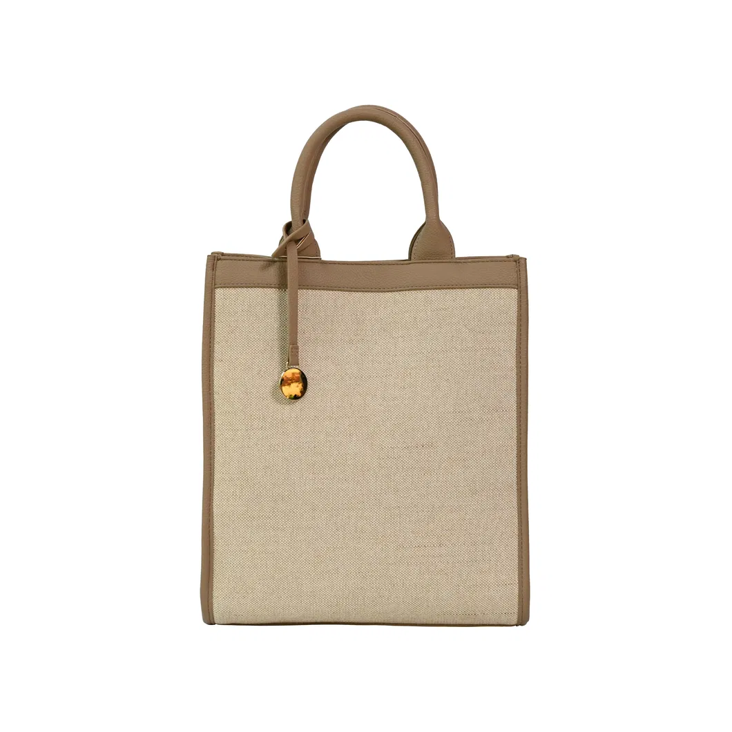 Elegant Brown Tote Bag for Women - Perfect for Carrying Shopping Essentials