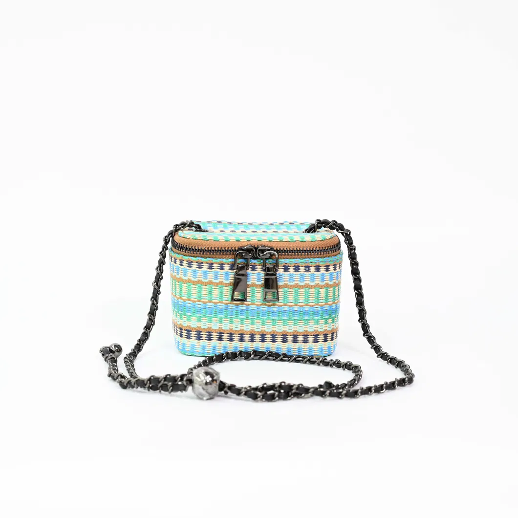 Colorful Handwoven Mini Crossbody Bag - a Rainbow of Style