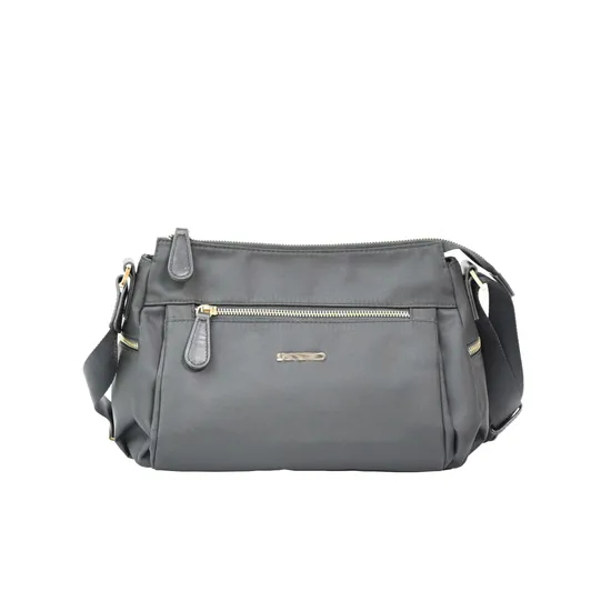 Modern Black Urban Shoulder Bag - Stylish Companion for Work & Travel