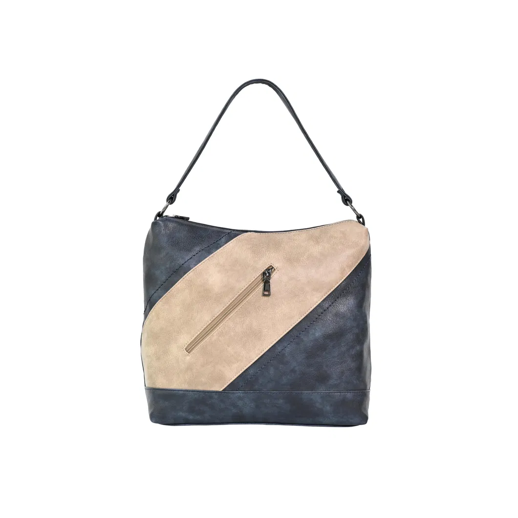 Elegant Women&prime;s Leather Handbag with Chic Underarm Style