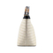 Stylish Woven Tote Bag with Eco-Friendly Bamboo Handle for Women