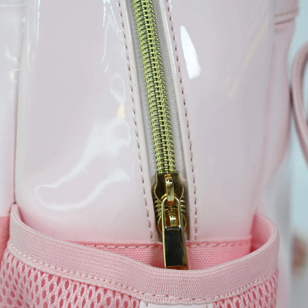 Stylish Pink Cartoon Backpack for Girls - Trendy Design