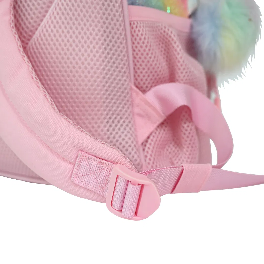 Sparkling Unicorn Backpack for Girls - Vibrant Cartoon Style