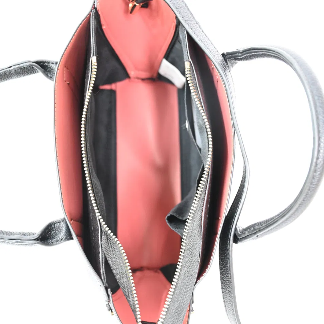Elegant Women&prime;s Evening Handbag with Distinctive Cracked Zipper