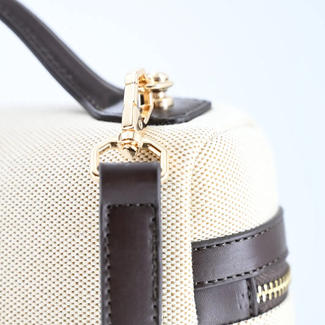 Stylish Woven Fabric Backpack for Women&rsquor; S Work and Daily Use
