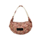 Chic Half-Moon Shoulder Bag for Women with Unique Patterns