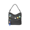 Stylish Black Tote and Shoulder Bag with Chic Accessories