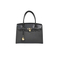 Fashion-Forward Brown PU Tote Bag for Women with Gold Lock Accent