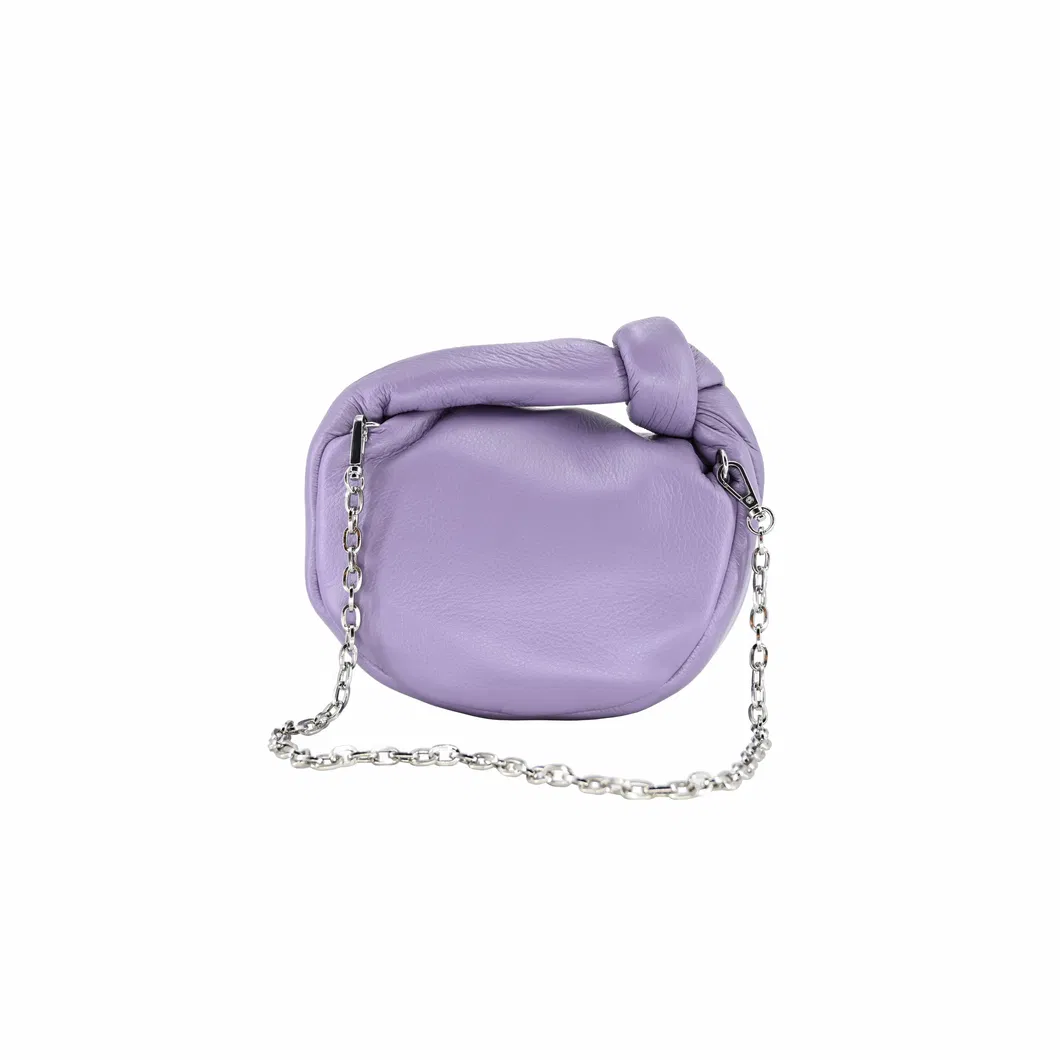 Soft Waxy Leather Handbag Bread Cell Phone Shoulder Bag