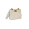 Sophisticated Beige Handbag for Women with Gold Decorative Elements