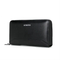 Minimalist and Elegant Black PU Men′s Wallet and Card Holder