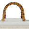 Timeless Women′s Tote Bag with a Distinctive Bamboo Handle Touch