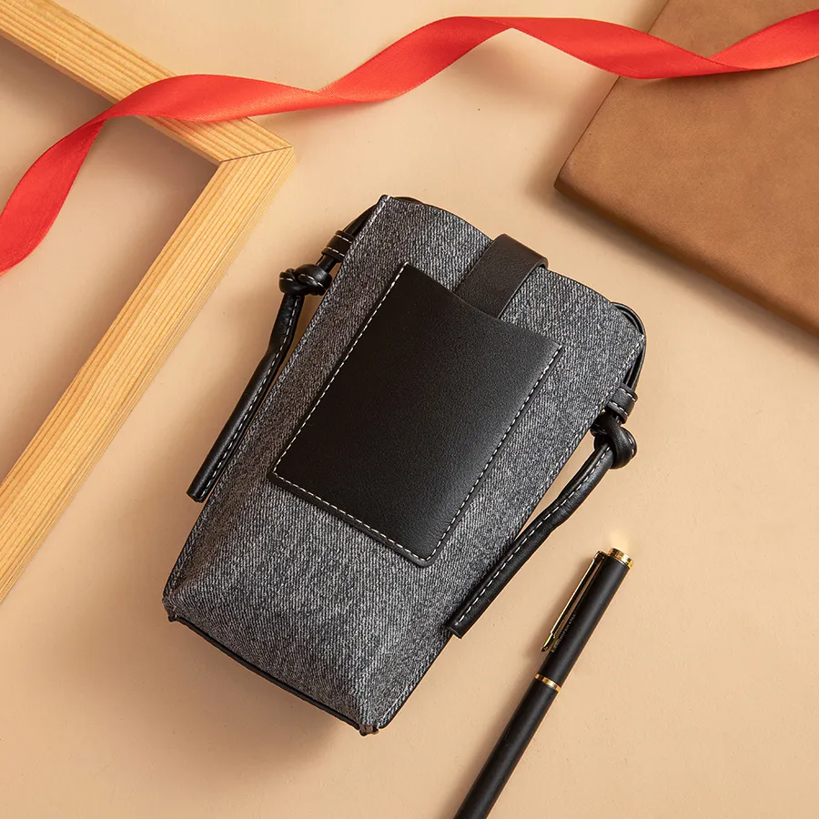 Stylish Minimalist Portable Canvas Storage Pouch for Organizing