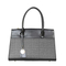 Stylish off-Black Spliced Women′s Tote Bag Featuring a Minimalist Design