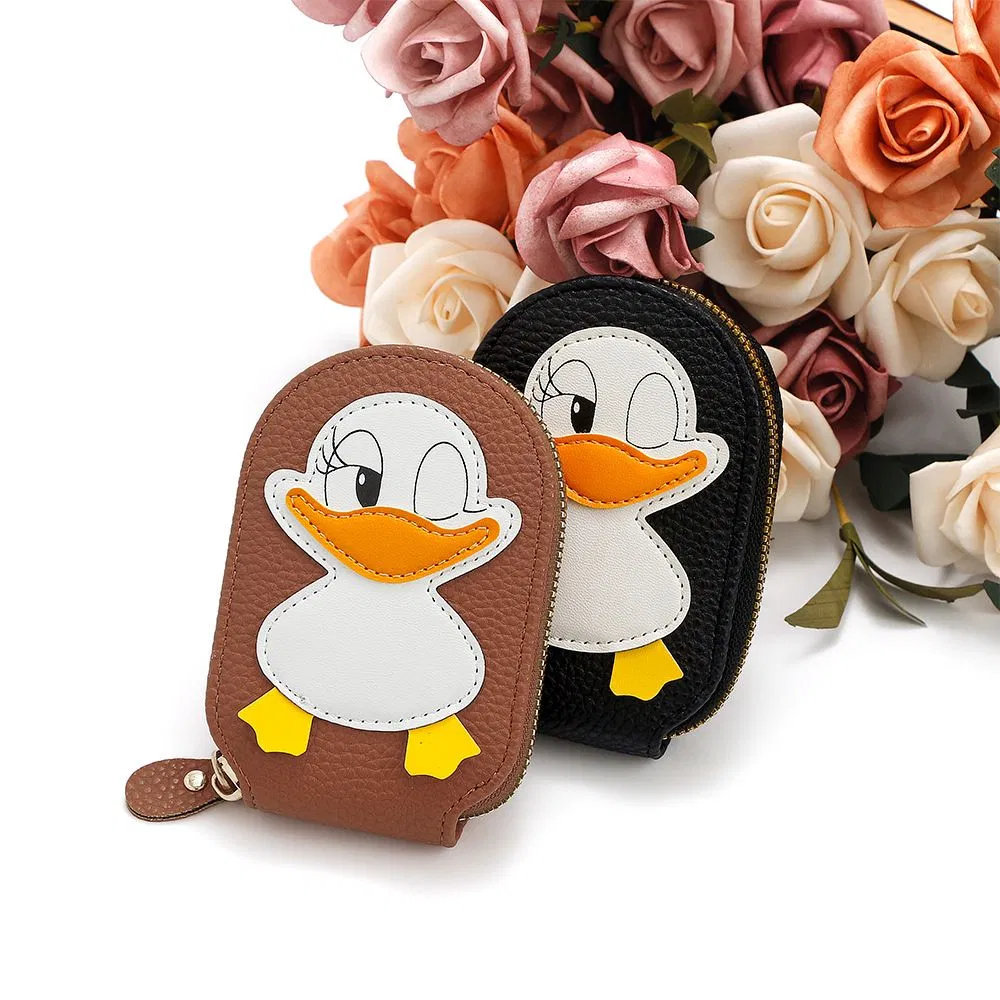Adorable Cartoon-Themed Duck Coin Purse and Wallet for Kids
