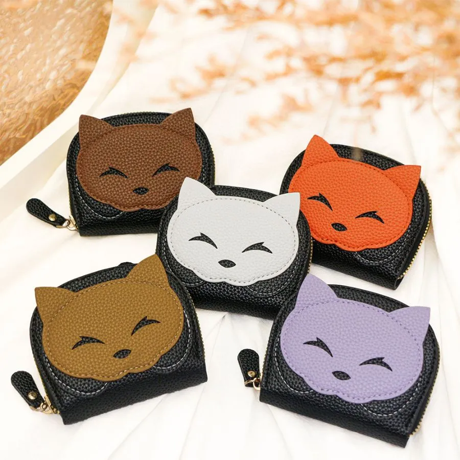 Adorable Fox-Themed Coin Purse and Wallet for Kids