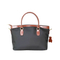 Simple and Stylish Large Capacity Commuter Bag Leather Patchwork Crossbody Bag Computer Handbag