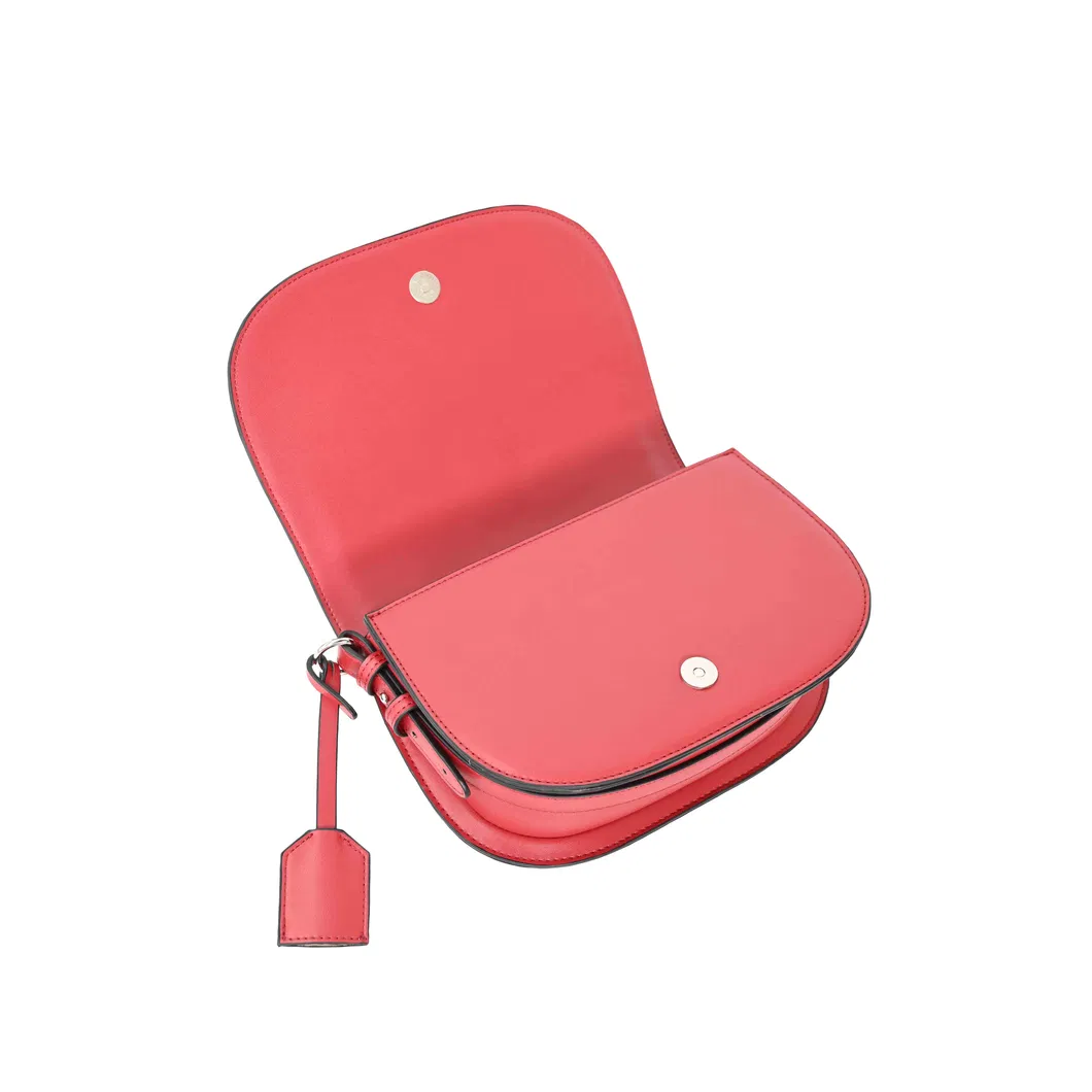 Chic Red PU Leather Handbag for Stylish Minimalists
