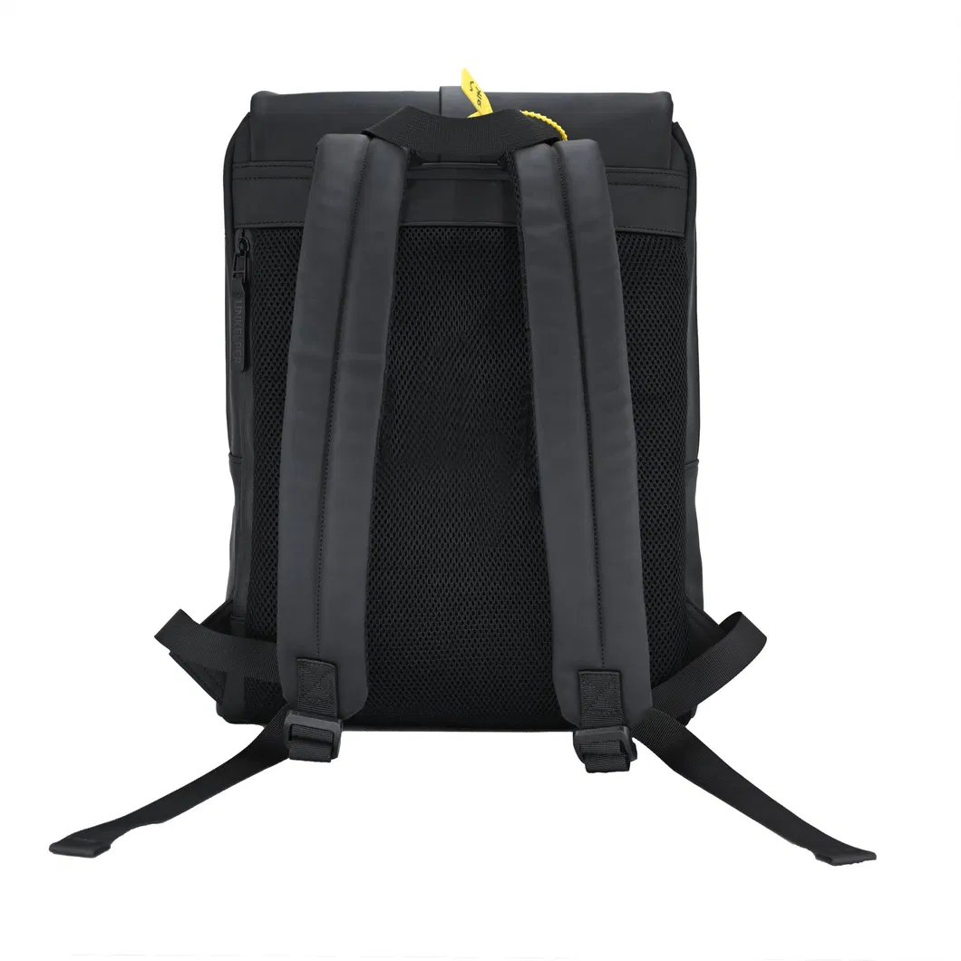 Modern Black Backpack: The Ultimate Laptop Companion for Work and Study
