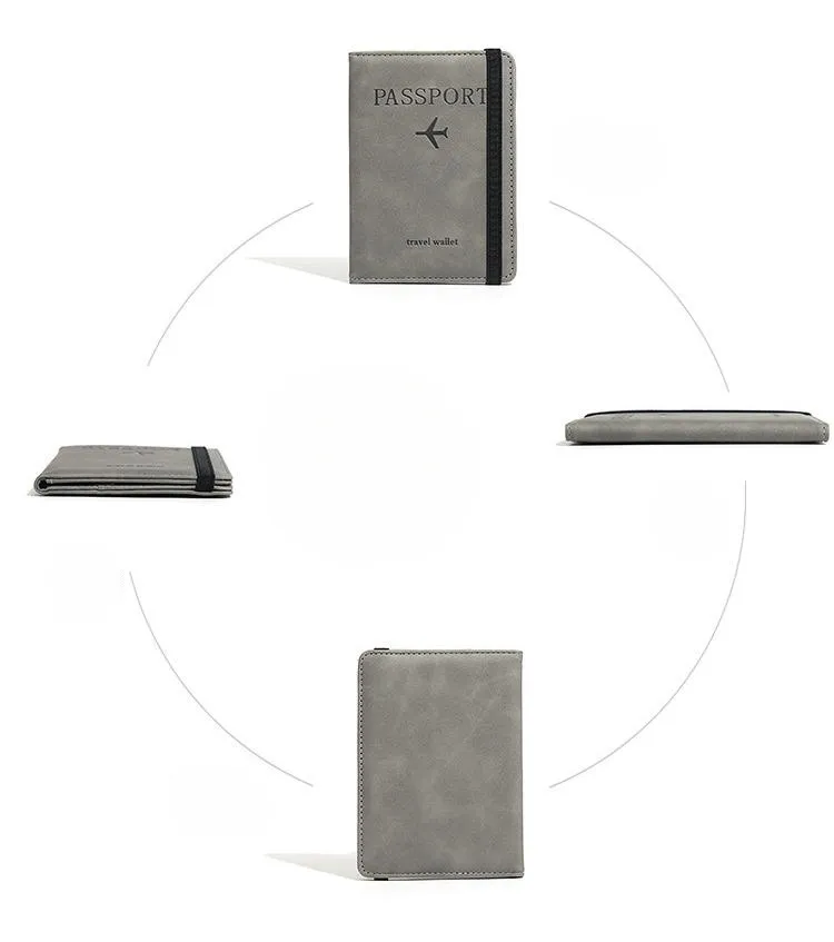 Simple and Stylish Design for Portable Passport Holder in Multiple Colors