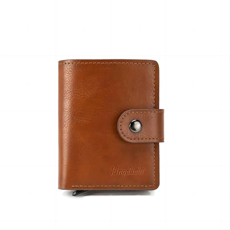 PU Material Minimalist and Elegant Design Wallet and Card Holder for Men