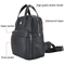 Sophisticated Leather Backpack: Travel in Style with Timeless Elegance