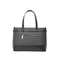 Elegant Black PU Leather Tote Bag with Masterclass in Minimalist Sophistication
