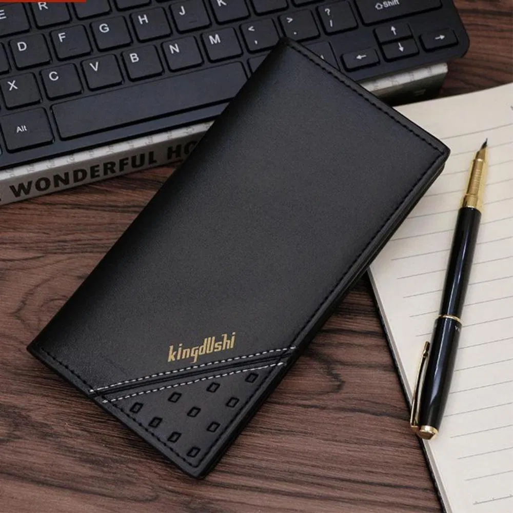 Choice of Tastetextured Black and Brown Men&prime;s Wallet and Card Holder