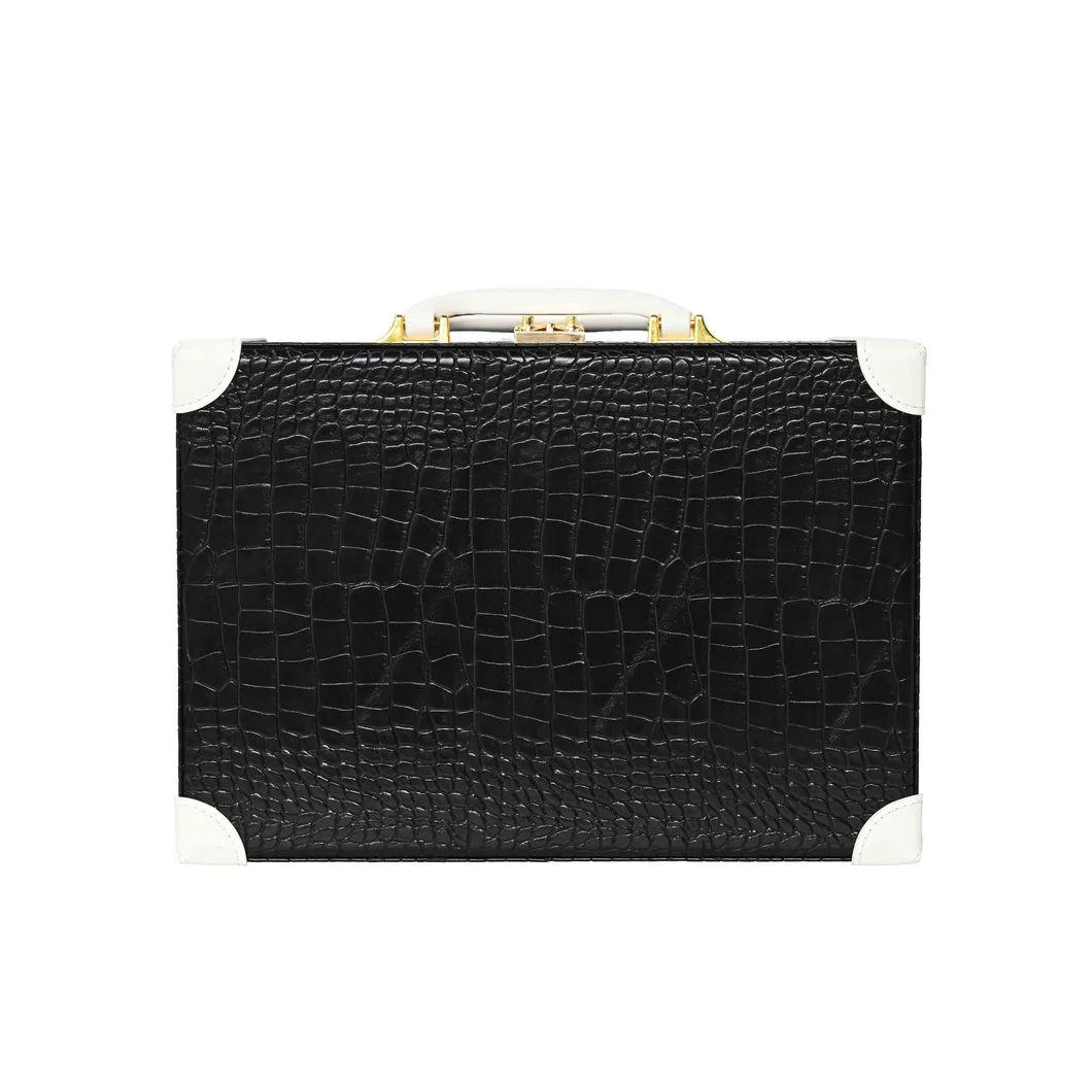 Elegant Black Jewelry Organizer Box for Women&prime;s Accessories