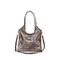 Vintage Brown Textured Women′s Shoulder Tote Bag for Everyday Use