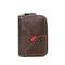 Elegant Black and Brown PU Leather Men′s Wallet and Card Holder